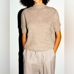 LAUREN MANOOGIAN  “MOTH” Sweater, NWOT, Size 1 (small) OATMEAL